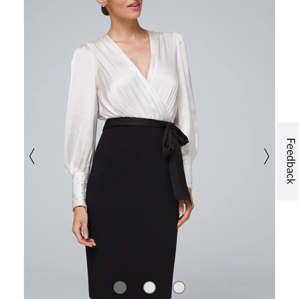 Body Perfecting Mixed-Media Sheath Dress